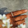 17Km Exquisite Daisy Flower Rings Adjustable Opening Ring Wedding Engagement Rings for Women Girls