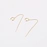 18K Gold Plated Stainless Steel Cuff Chain Earrings Wrap Tassel Earrings for Women