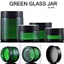 1 Oz 50G 100G Green Black Gold Pink Frosted Empty Cream round Small Cosmetic Glass Jars