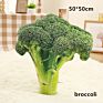 20-50Cm Simulation Vegetable Pillow Cushion Vegetable Plush Dolls Potato Onion Doll Broccoli Cabbage Pea Pepper Plush Toy