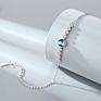 2020High Ocean Birthstone S925 Embellished Crystal Bracelet