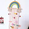 2021Nordic Ins Handmade Woven Macrame Animal Pendant Wall Hanging Toy Kids Baby Room Home Decor Accessories