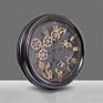 20 Inch European Antique Industrial Design Rolling Gear Wall Clock