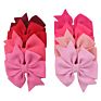 24Pcs Different Colors 3.7 Inch Grosgrain Ribbon Baby Girls Hair Bows Hair Bows Accessories for Infants Toddlers Kids Teens
