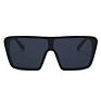 25737 Superhot Eyewear Futuristic Monolens Men Women Shield Sunglasses
