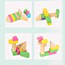 26Pcs Preschool Educational Castle Stacking Wooden Building Block Decoration Toys