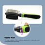 2 in 1 Pet Hair Grooming Tool Double Side Dog Cat Pin and Bristle Combo Brush
