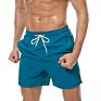 2 in 1 Quick, Dry Beach Men Board Shorts Swimwear Swimsuits Mens Swim Trunks Running Beach Shorts/