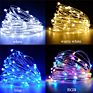 2M 5M 10M 4.5V Aa Battery Powered Copper Wire Led String Light Holiday Decorative Lighting