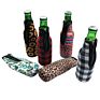 330Ml 12 Oz Universal Neoprene Zipper Beer Bottle Coolers Cover Rts