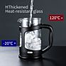 350Ml Heat-Resistant Glass French Coffee Press Black Coffee Press French Press Coffee Maker