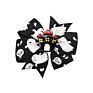 3 Inch Mini Halloween Hair Bows with Clips for Girls Handmade Ghost Pumpkin Pinwheel Hair Clips Hair Pin Accessories