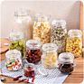 3L Big Size Jar round Glass Storage Jar with Lid