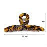 4.5 Inch Korea Big Tortoise Shell Hollow Acetic Acid Hair Claws Clips for Thick Hair