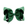 4 Inch 40 Plain Colors Yellow Kids Grosgrain Ribbon Hair Bows Hairbows with Alligator Clips Boutique for Girls 612