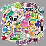 50 Small Fresh Wish Suitcase Kawaii Japan Cartoon Wall Sticker