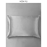6 Piece Deep Pocket Luxury Rich Silk Silky Super Soft Solid Color Satin Bedding Sheet Pillowcase Sets