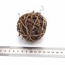 6Pcs /Bag 5/6//8Cm Vase Filler Garden Wedding Party Decoration Natural Woven Rattan Balls Wicker Ball M0 602