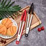 7,9,12 Inches Kitchen Gadgets Utensil Set Locking Tongs Bbq Grill Accessories Oven Baking Tools Cooking Silicone Tongs