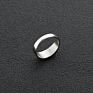 7Mm Width Stainless Steel Silver Color Square Classic Ring Men Signet Polished Seal Band Rings