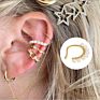 925 Sterling Silver Jewelry Freshwater Pearl Cuff Ear Earrings for Women Gift