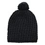 Acrylic Handmade Cable Knit Faux Fur Pom Pom Beanie Fleece Lined Hat