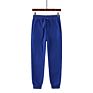 Active Wear Jogging Drawstring Waist Zip Pocket Soft Nylon Fabric Casual Jogger Trousers Pants Men