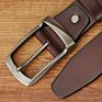 Adjustable Mens Leather Belts 100% Genuine Leather for Male