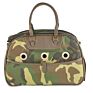 Advocator / Beg Tangan Military Green Pattern Waterproof Material Travel Pet Handbags Dog Carriers