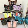 All-Match Ladies Messenger Cosmetic Bag Printing Simple Personality Bucket Bag