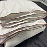All Seasons White Duck down Duvet Comforter Quilt 100 Cotton Fabric Size