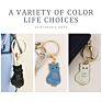 Alloy Kitten Keychain Good Lucky Drip Kitten Ladies Bag Pendant Charm Couple Jewelry Keychain Unisex.