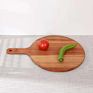 and Price 14Inch round Acacia Wood Handle Pizza Board