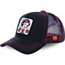 Anime Cartoon Mickey Donald Duck Embroidery Patch Snapback Men Women Hip Hop Cotton Baseball Cap Mesh Hat Trucker Hat