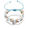 Anklet Creative Beach Turtle Shell Bead Anklet Set 2 Piece Set