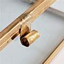 Antique Copper Glass Box Jewelry Stand Cosmetic Storage Box for Home Decoration
