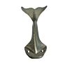 Antique the Whale Tail Shape Cast Iron Coat Hook Rustic Decorative Key Hanger