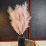 Ap-013 Extra Fluffy Beige 48" Fake Artificial Pampas Grass Large 7 Branches