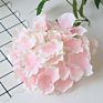 Artificial Silk Hydrangea Flower Heads for Wedding Home Party Backdrop Decoration Flowers Panels Crafts Diy