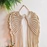 Artilady Bohemian Handmade Macrame Woven Wall Hanging Angel Wings Dream Catcher Tapestry Hogar Room Nursery Decor Gift