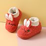 Autumn and Children Cotton Shoes Rabbit Ears Children Non-Slip Wear-Resistant Warm Baby Shoes Toddler Sho