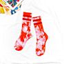 Autumn and Tube Socks Couple Cotton Tie Dye Socks