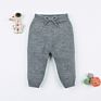 Autumn Newborn Causal Knit Pants Baby Boys Girls Solid One Piece Pant