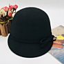 Autumn Parent Child Lady Kid Toddler Girl Boy Equestrian Hat Horseman Rider Baseball Cap Wool Felt Hat
