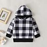 Autumn Sweatshirts for Girls Plaid Children Sweater Kids Pullover Toddler Hoodies Baby Outerwear