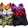 Baby 6 Inch Grosgrain Ribbon Big Bow Hair Band Soft Elastic Nylon Headband Baby Turban for Kids Headwrap Baby Hair Accessories
