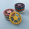 Baby Chew Toy Silicone Teether Food Grade Kid Chew Silicone Pendant Teethering Toys