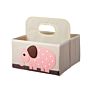 Baby Diaper Storage Bin - Nursery Organizer Caddy - Toy Boxes for Kids Collapsible Toy Storage Organizer