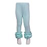 Baby Girls Boutique Stock Rts Ruffle Pants Solid Color Icing Leggings Kids Infant Long Ruffle Casual Pants