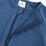 Baby Plain Clothes Newborn Baby Girls Boys Short Sleeve Zipper Bamboo Cotton Rompers